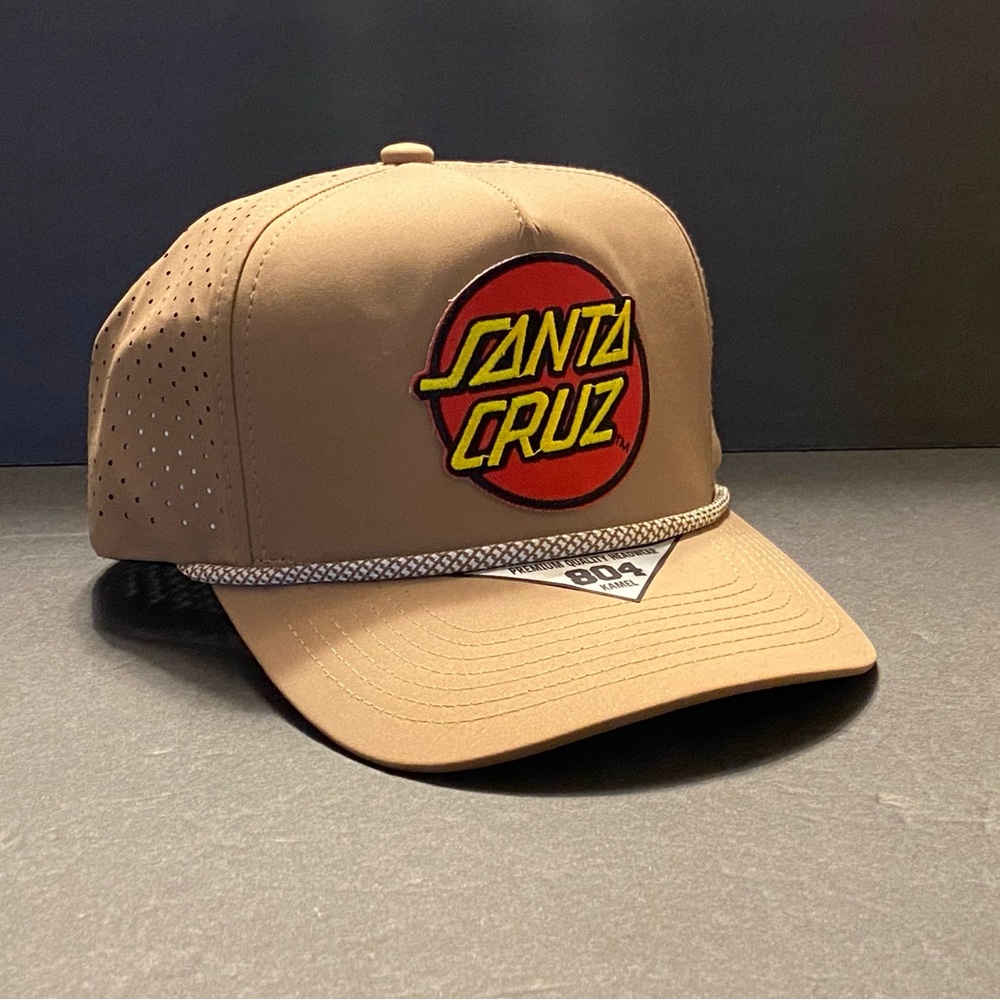 SANTA CRUZ Snapback Classic Dot Skate Patch Hat